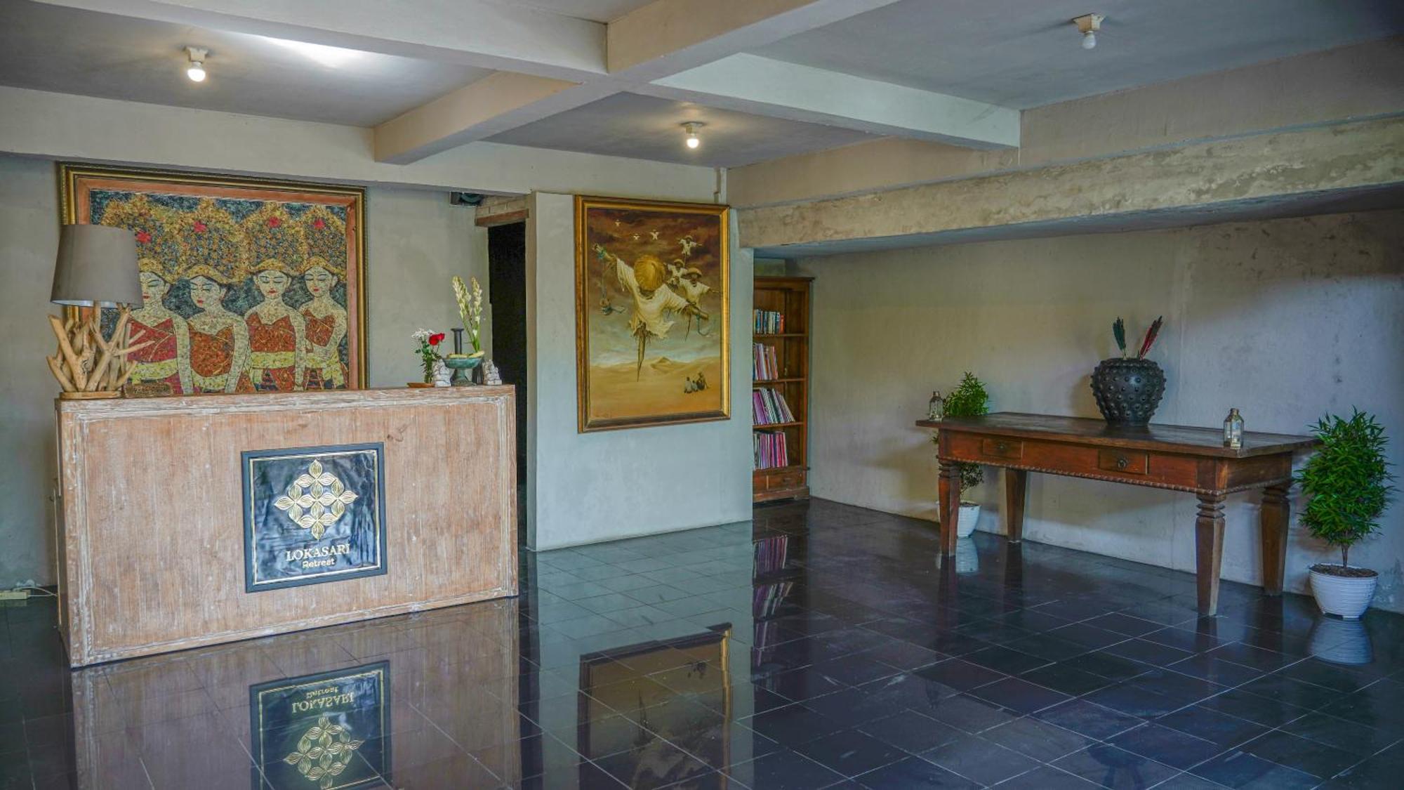 ホテル Lokasari Retreat ウブド エクステリア 写真