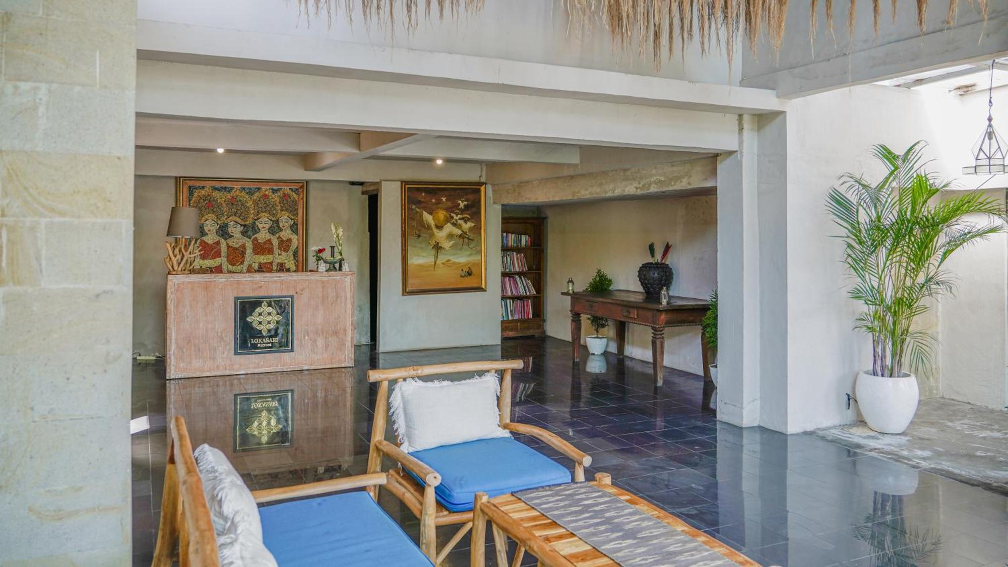 ホテル Lokasari Retreat ウブド エクステリア 写真