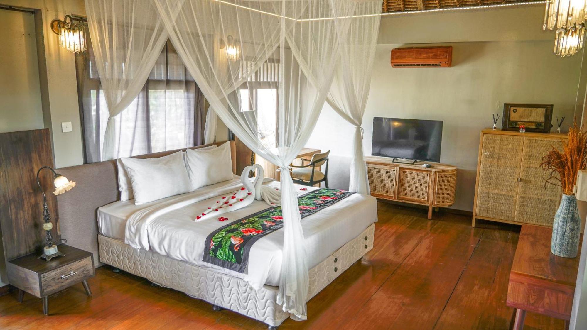 ホテル Lokasari Retreat ウブド 部屋 写真
