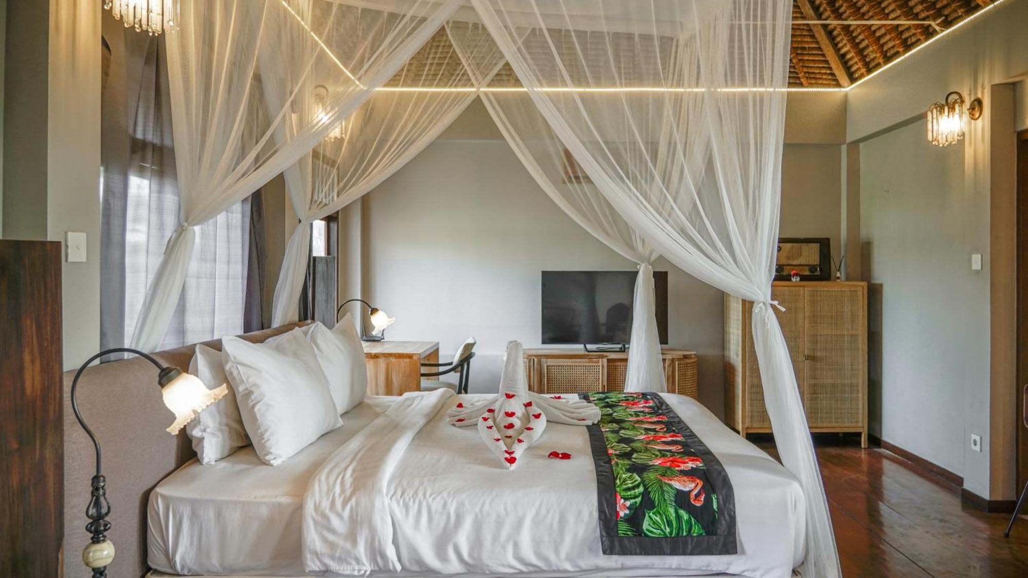 ホテル Lokasari Retreat ウブド 部屋 写真